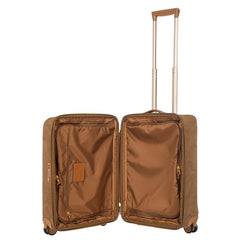 Bric's 55cm Cabin Spinner Suitcase in stylish design with smooth wheels and sturdy handle, ideal for travel.