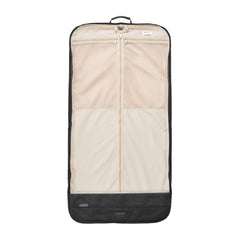 Briggs & Riley Baseline 2 classic garment bag in black, showcasing a sleek design with spacious storage for clothing.