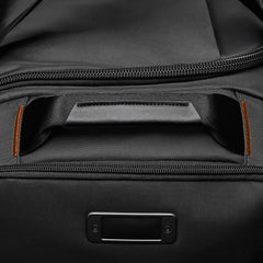 Large black travel duffle by Briggs & Riley, featuring spacious compartments and durable design for versatile travel needs.