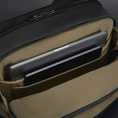 Briggs & Riley ZDX underseat holdall in black, featuring durable fabric and ample storage for travel essentials.