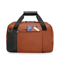 Briggs & Riley ZDX underseat holdall in canyon color, showcasing spacious design and durable materials for travel.