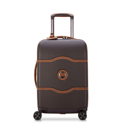 Delsey 4 Double Wheels 55cm Cabin Trolley in Brown - Chatelet Air 2.0