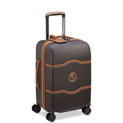 Delsey 4 Double Wheels 55cm Cabin Trolley in Brown - Chatelet Air 2.0