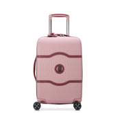 Delsey - 55cm 4 Double Wheels Cabin Trolley - Dark Pink