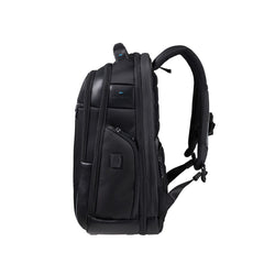 Samsonite Spectrolite 3.0 17.3" laptop backpack in black with padded compartments and adjustable straps.