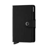 Secrid 4-6 Cards & Notes - Mini Wallet Stitch - Crisple Black | Case Luggage