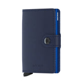Secrid 4-6 Cards & Notes - Mini Wallet Stitch Navy Blue | Case Luggage