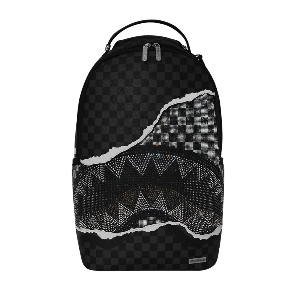 black leather sprayground backpack ALL DAY (BLACK) or streetwear looks Sprayground - Glossy Bossy -