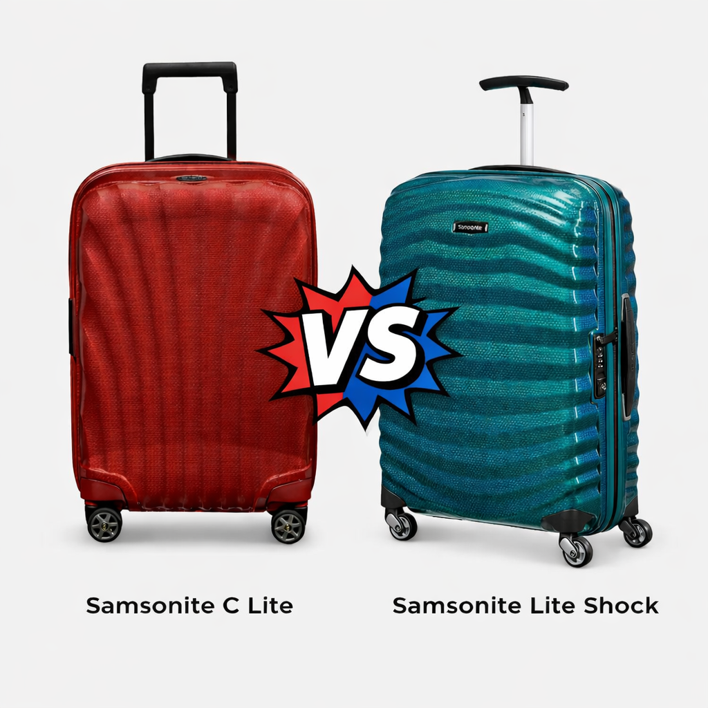 Samsonite C Lite vs Lite Shock. Which Lightweight Suitcase Is Right for You