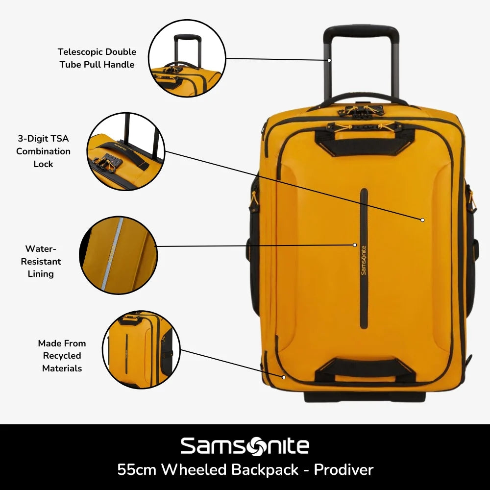 55cm Wheeled Backpack - Prodiver