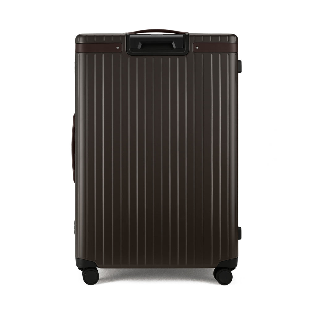 The Large Check-In Suitcase 79cm - Dark Brown