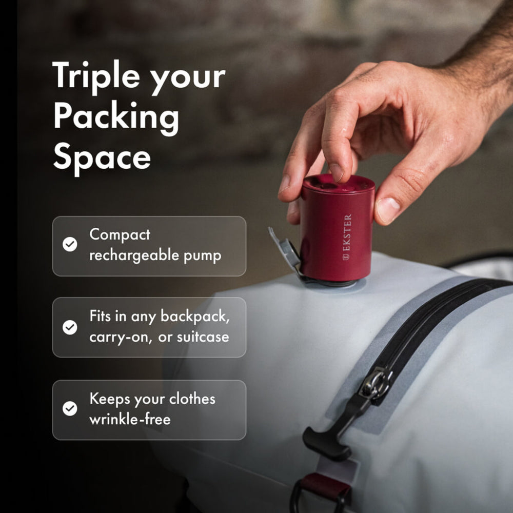 Ekster TravelPack™ Vacuum Kit 2 Pack | Case Luggage