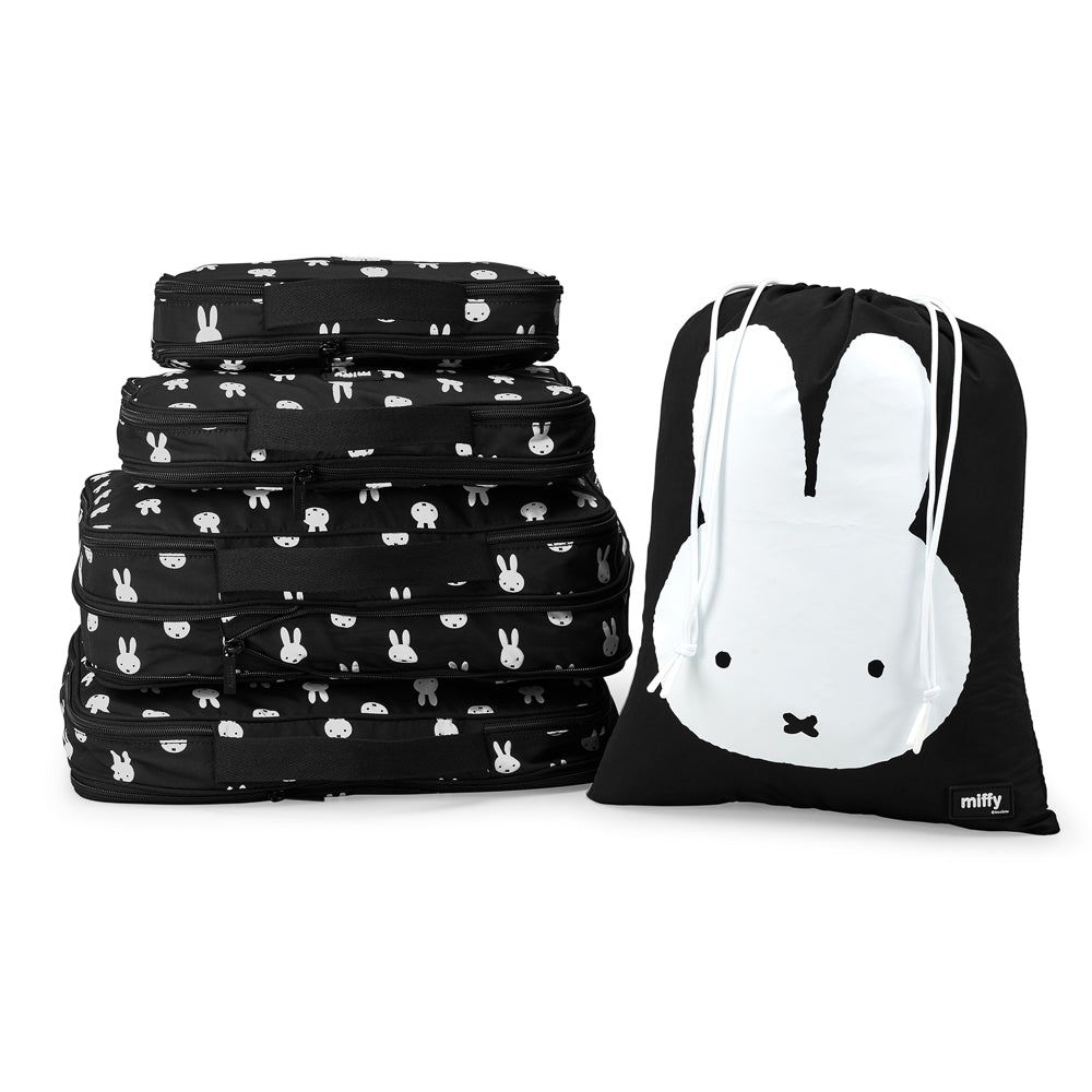 Miffy_MA1001-002_Black_and_White_Packing_Cubes