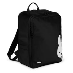 Miffy_MB1002-003_Travel_Backpack_Black_with_White_Bunny