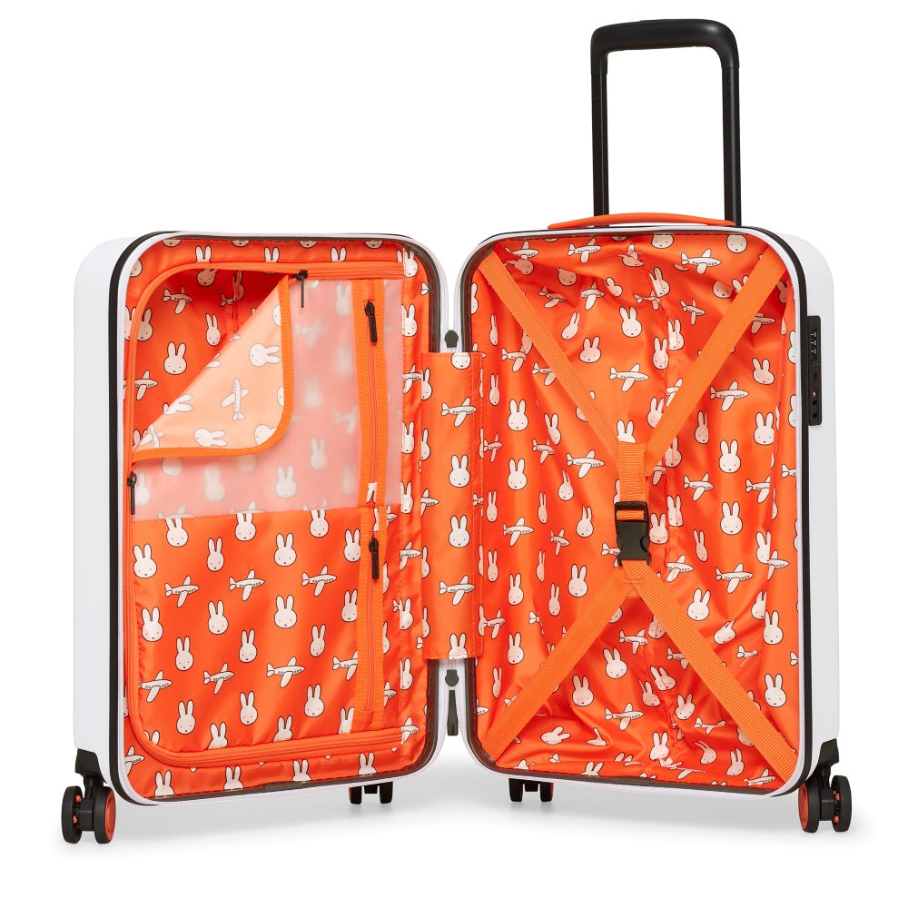 Miffy_MH0103-001_Cabin_Trolley_Case_White_with_Black_Bunny