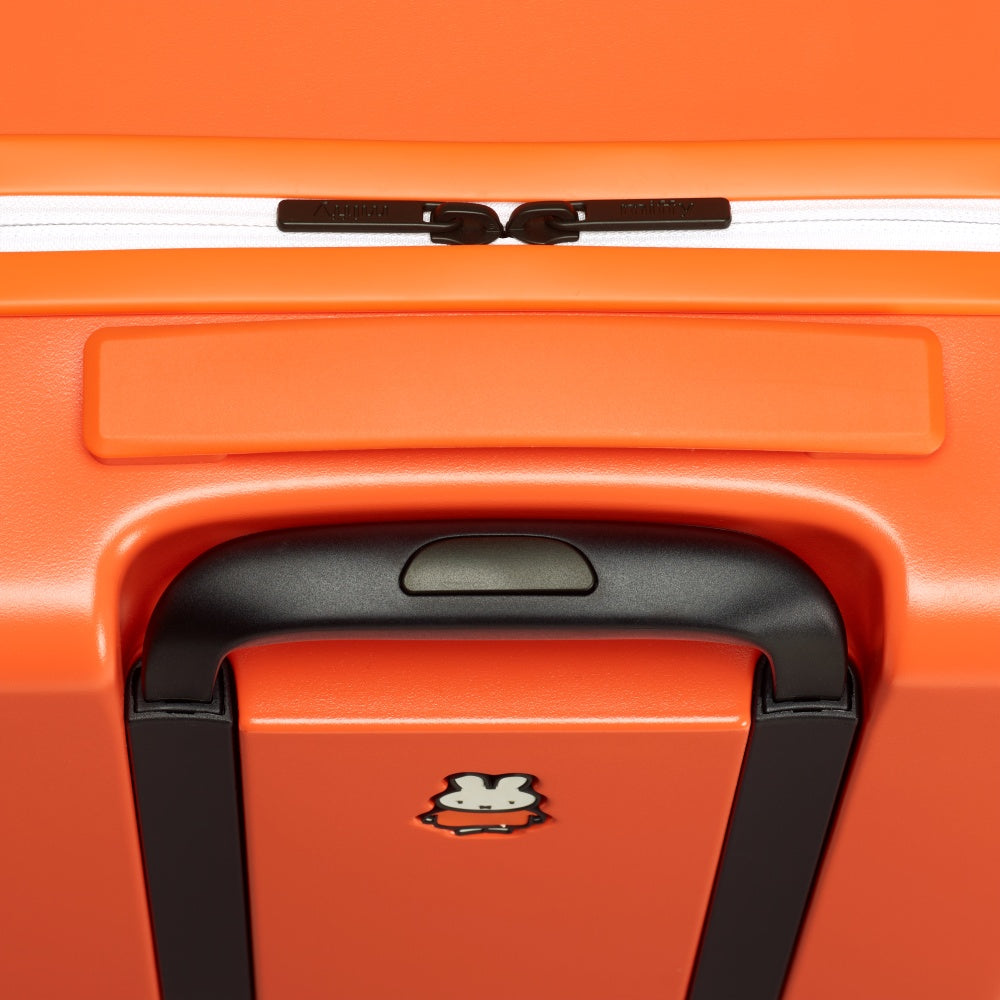 Miffy_MHK1001-004_Kids_Cabin_Trolley_Case_Orange_with_White_Bunny