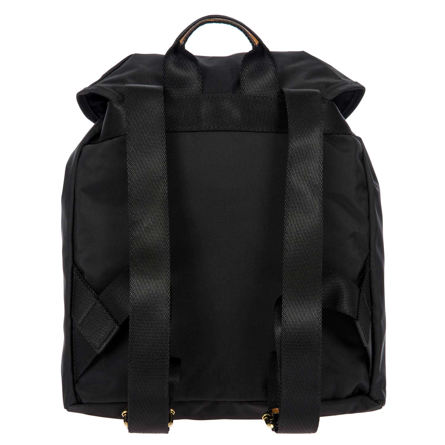 Black Bric's X Travel 2 Pocket Backpack featuring two spacious pockets and durable fabric for everyday use.