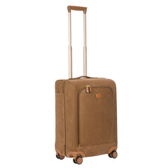 Bric's 55cm Cabin Spinner Suitcase in sleek design, featuring smooth wheels and a stylish exterior for travel convenience.