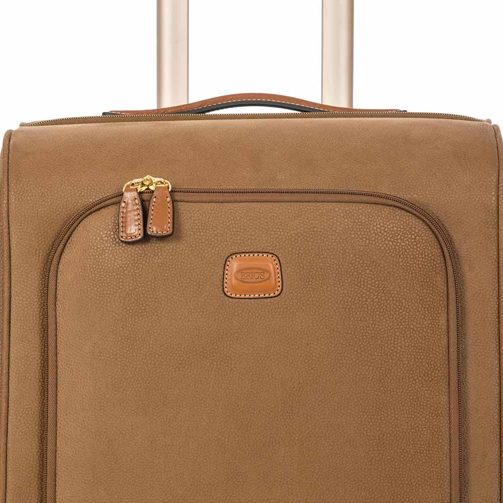 Bric's 55cm Cabin Spinner Suitcase in sleek design, featuring smooth wheels and a sturdy handle for easy travel.