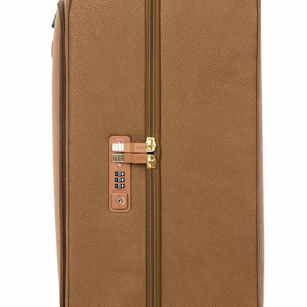 Bric's 55cm Cabin Spinner Suitcase in sleek design with spinner wheels and durable material for easy travel.