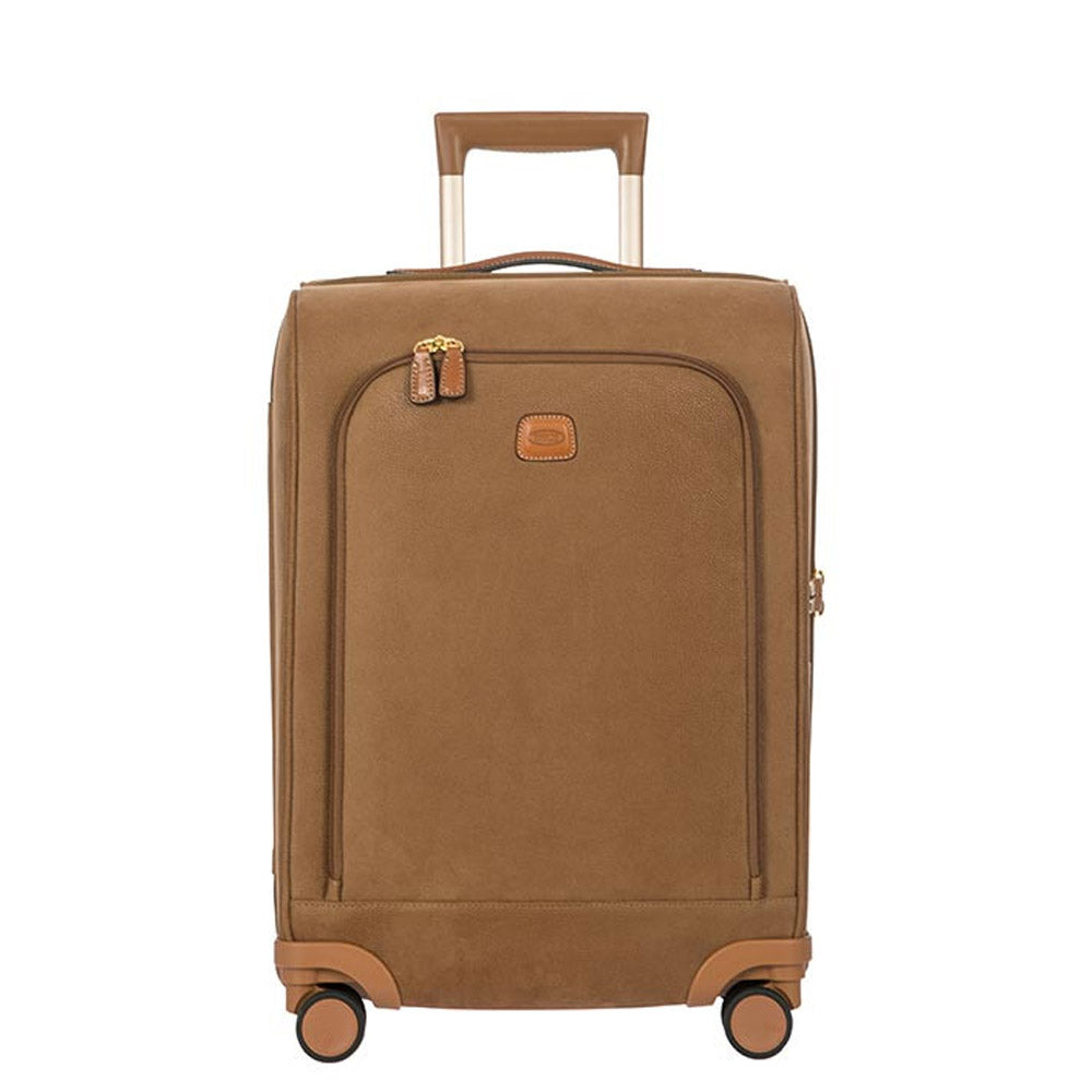 Bric's 55cm Cabin Spinner Suitcase in stylish design with smooth wheels and durable material, perfect for travel.
