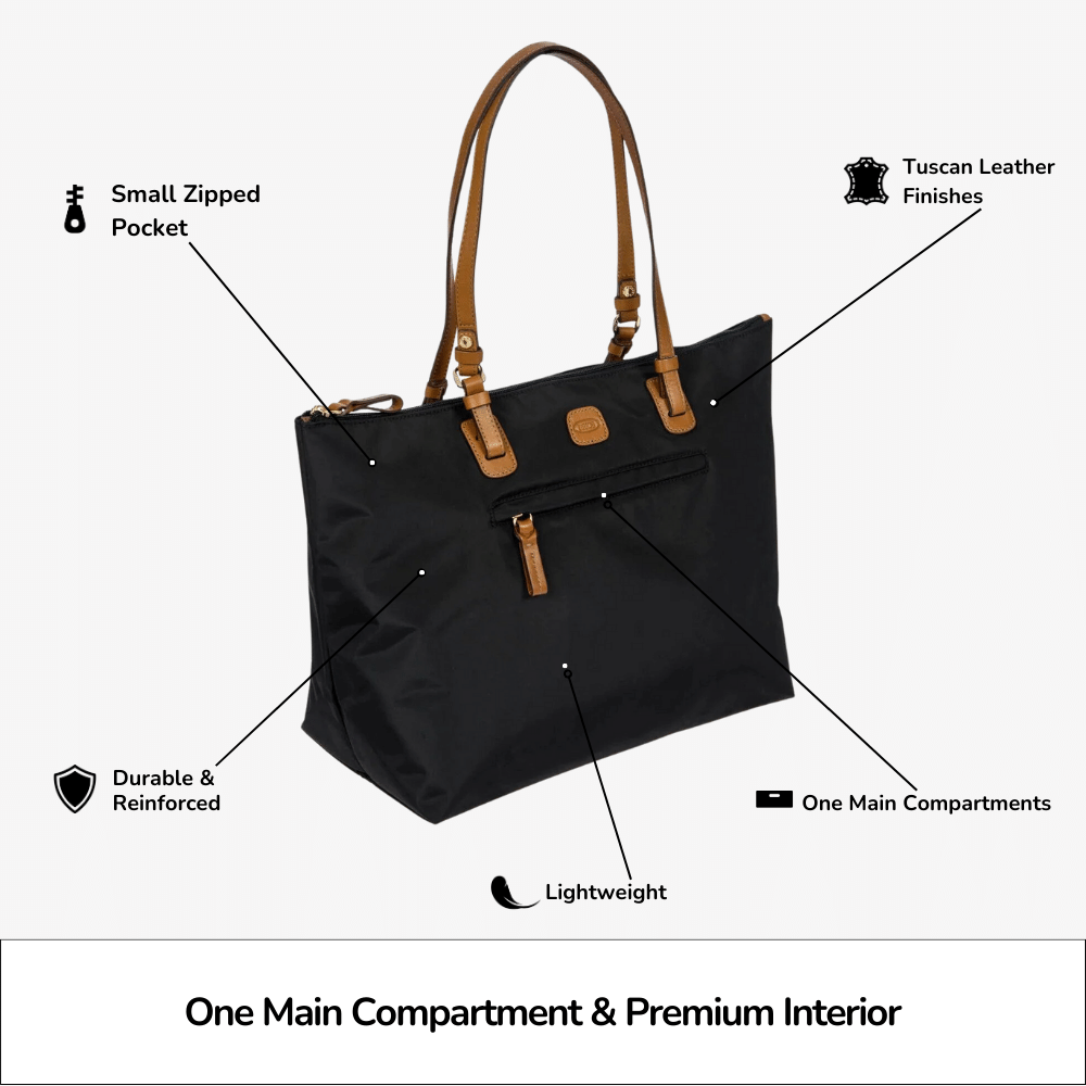 Large Sportina Bag by Bric's in a stylish design, showcasing a spacious interior and durable fabric for travel and daily use.