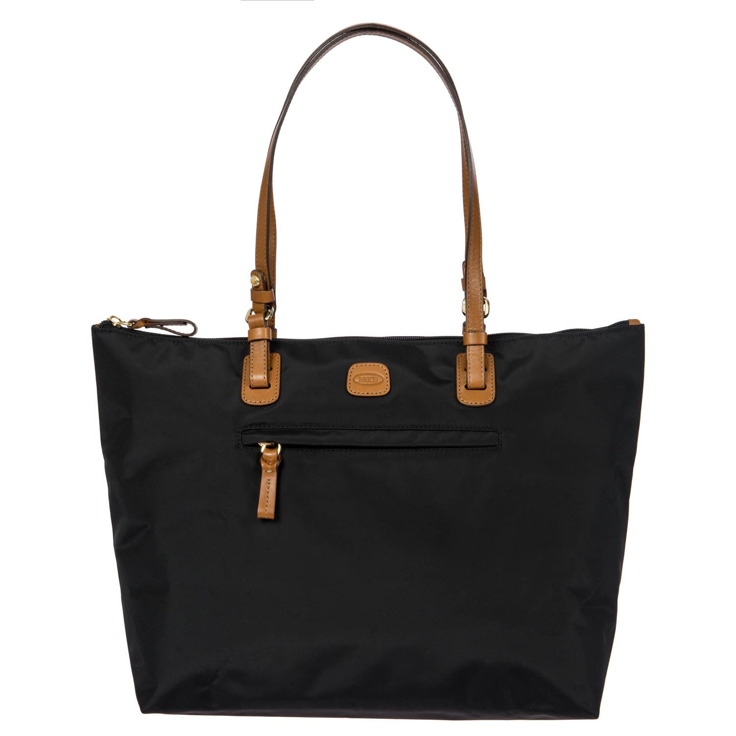 Black Large Sportina Bag by Bric's, featuring a spacious design ideal for travel and sports activities.