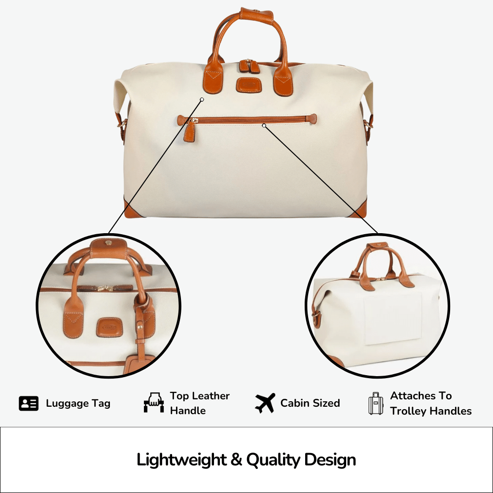 Bric's Small Clipper Duffle in Firenze, showcasing a stylish design and durable material for travel and everyday use.