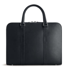 Carl Friedrik Palissy Briefcase in Black/Grey