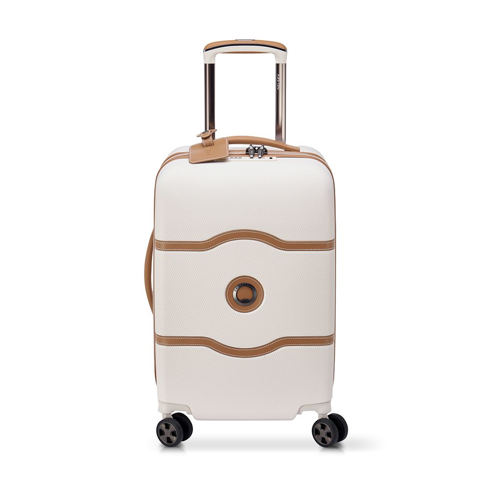 Delsey 4 Double Wheels 55cm Cabin Trolley in Angorra - Chatelet Air 2.0