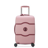 Delsey - 55cm 4 Double Wheels Cabin Trolley - Dark Pink