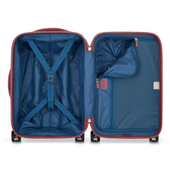Delsey - 55cm 4 Double Wheels Cabin Trolley - Dark Pink