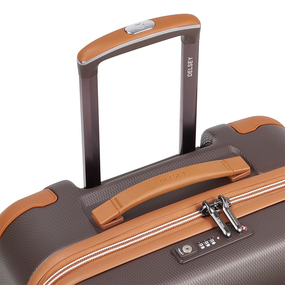 Delsey 76cm 4 Double Wheels Trolley in Brown - Chatelet Air 2.0