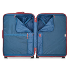 Delsey - 76cm 4 Double Wheels Trolley Case - Dark Pink