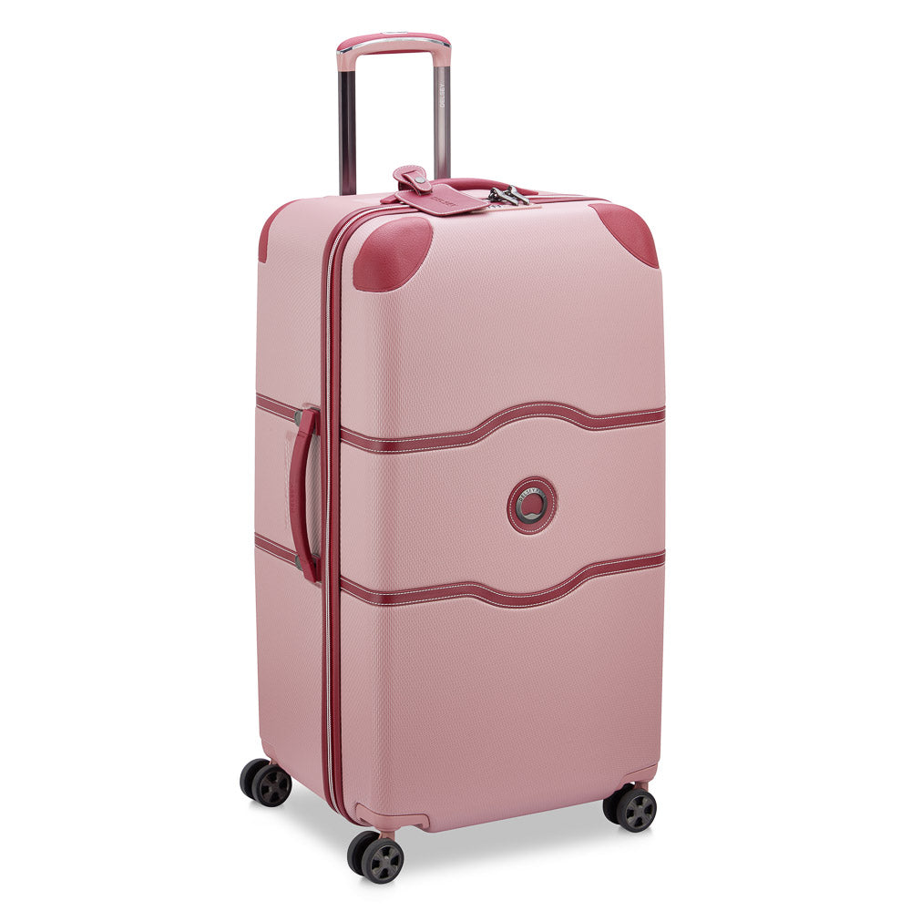 Delsey - 80cm 4 Double Wheels Trunk - Dark Pink