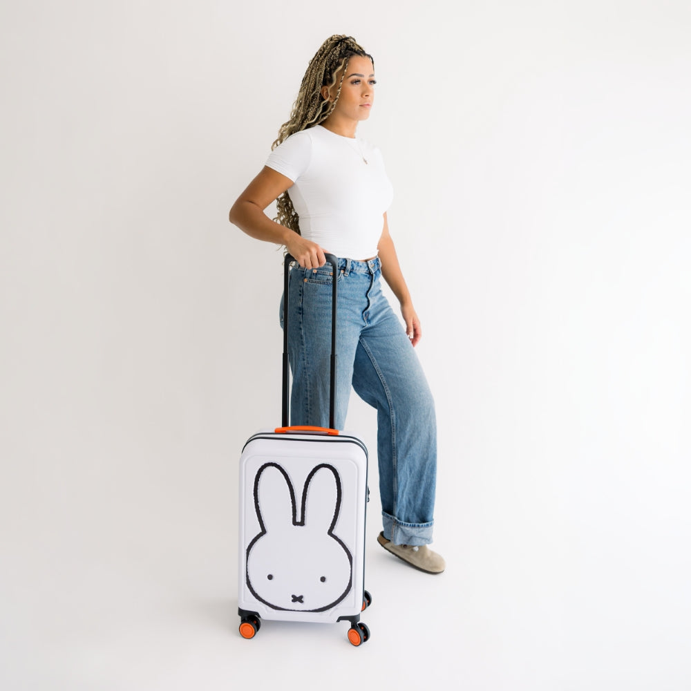 Miffy_MH0103-001_Cabin_Trolley_Case_White_with_Black_Bunny