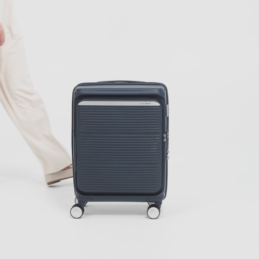 55cm Cabin Suitcase Front Pocket - Paralux