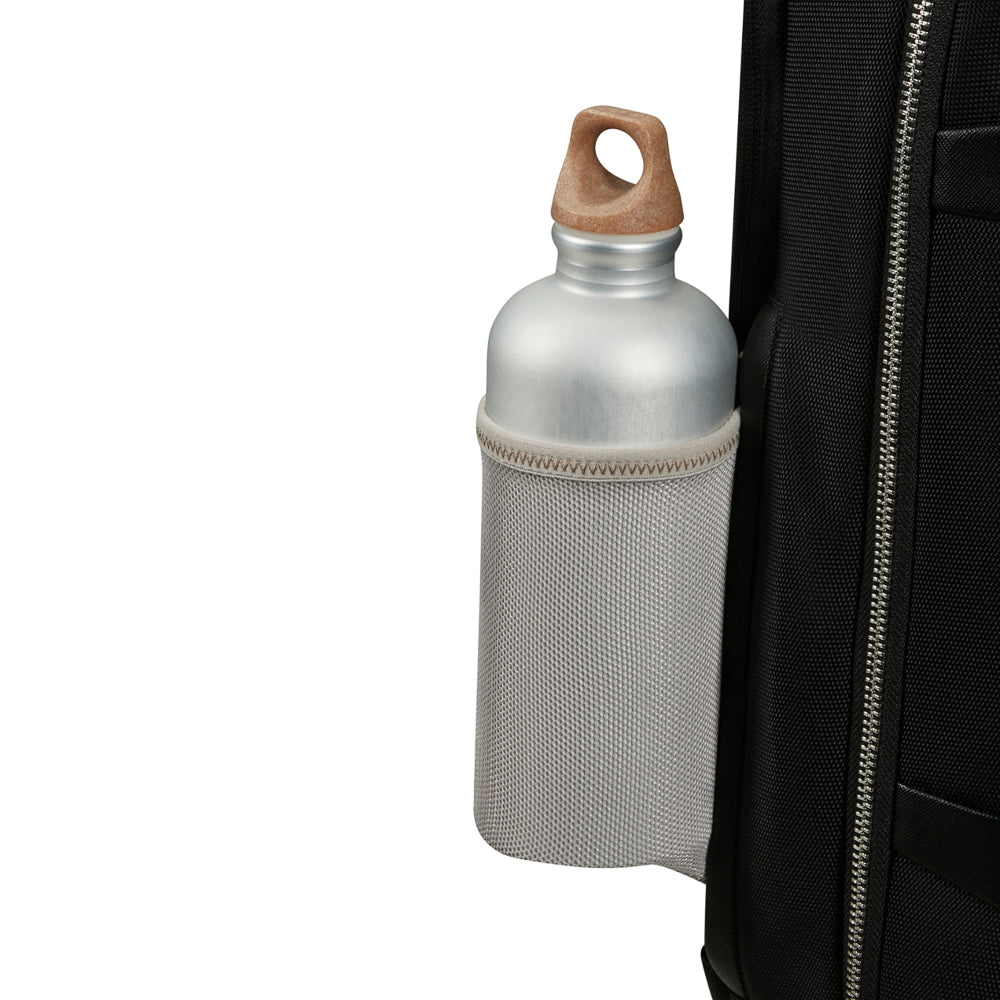 Samsonite 15.6" laptop backpack in black, featuring padded straps and multiple compartments for organization.