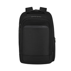 Samsonite Paralux 2 In 1 Travel Backpack in black, featuring dual compartments and adjustable straps for versatility.