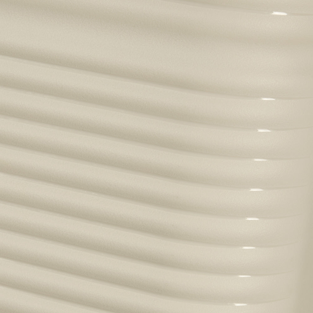 Samsonite 55cm white cabin suitcase with front pocket, featuring a sleek design and durable material, ideal for travel.