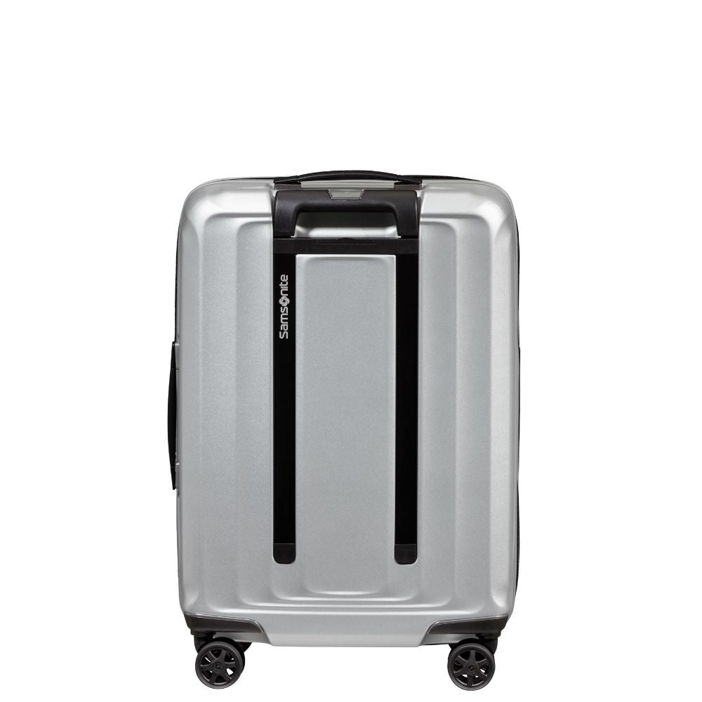 Samsonite Nuon 55cm Spinner in Matt Silver