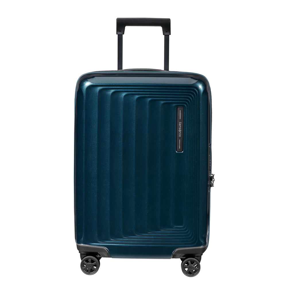 Samsonite Nuon 55cm Spinner in Metallic Blue