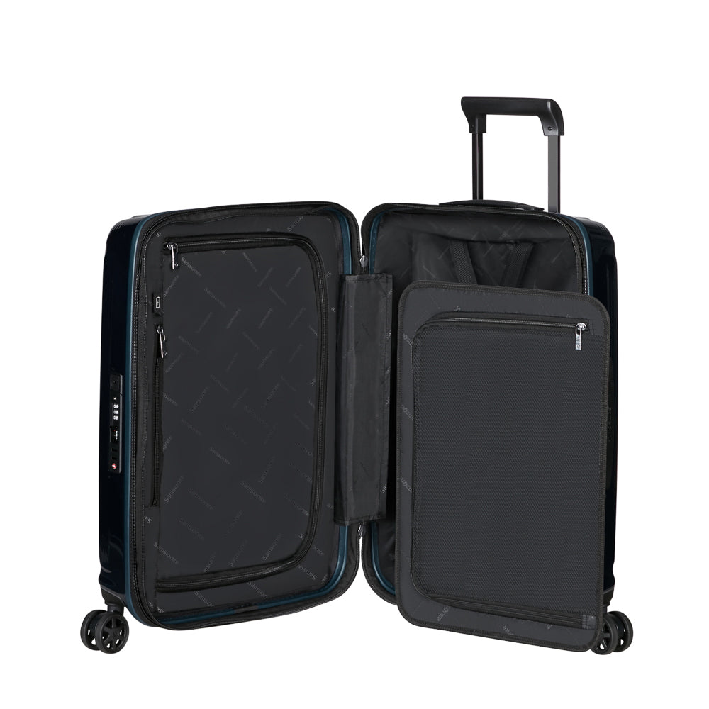 Samsonite Nuon 55cm Spinner in Metallic Blue