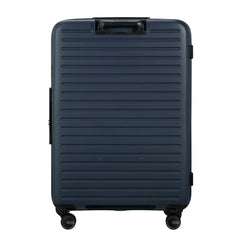 75cm Spinner Suitcase by Samsonite Luggage in midnight color with smooth wheels and spacious interior for travel.
