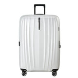 82cm Expandable Spinner Suitcase - Nexis White