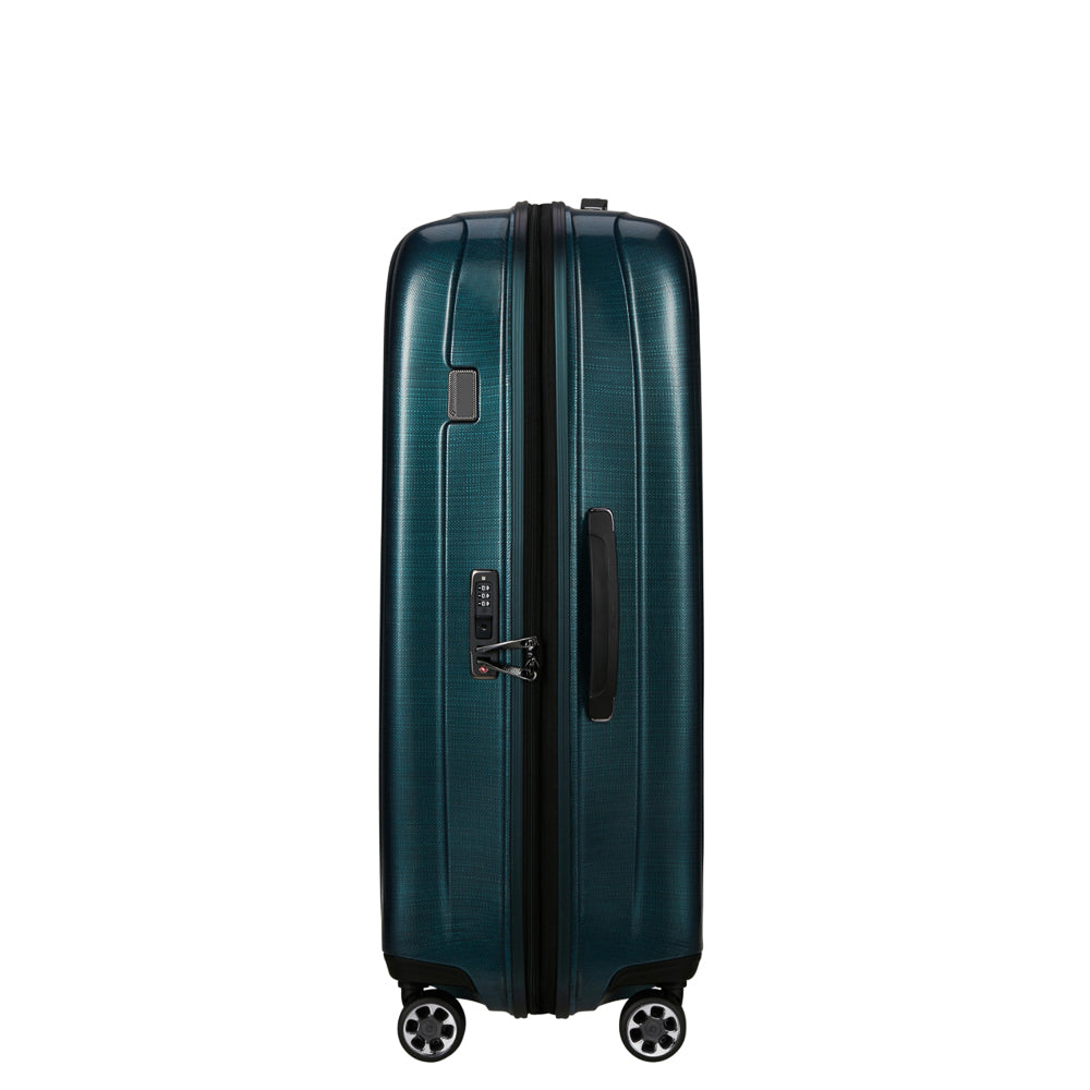 82cm Expandable Spinner Suitcase - Nexis Deep Petrol