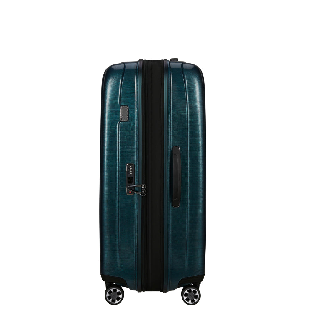 82cm Expandable Spinner Suitcase - Nexis Deep Petrol