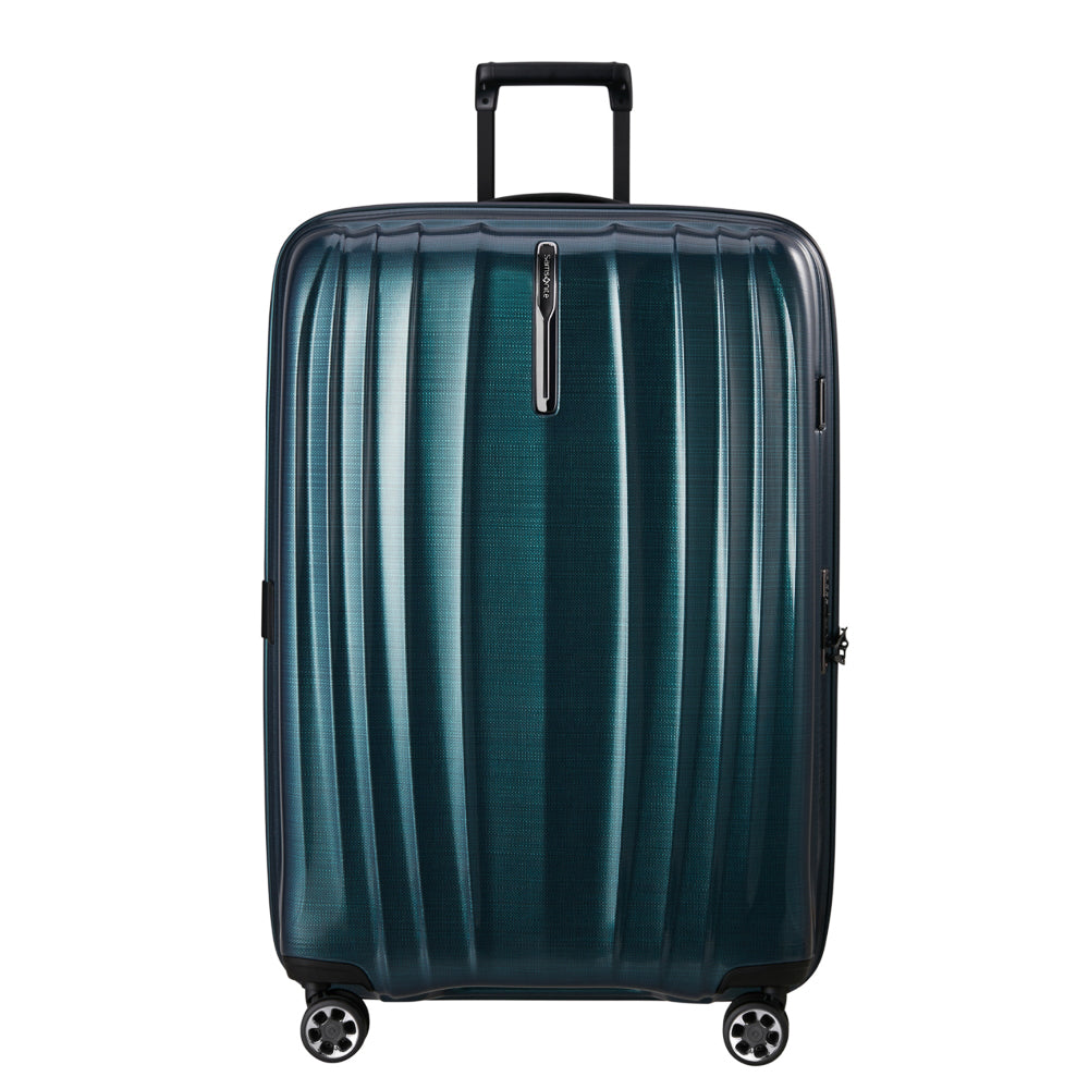 82cm Expandable Spinner Suitcase - Nexis Deep Petrol