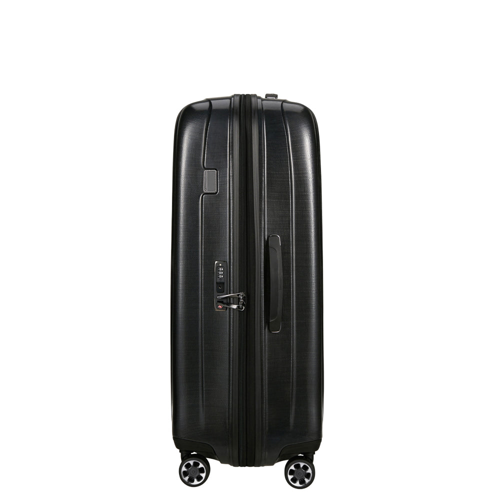 82cm Expandable Spinner Suitcase - Nexis Black