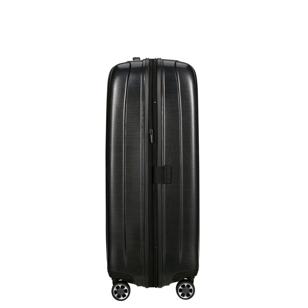 82cm Expandable Spinner Suitcase - Nexis Black